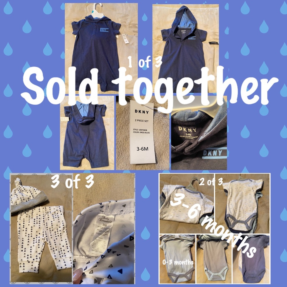 NWT Baby romper, onesies & pants range 0-6 months.